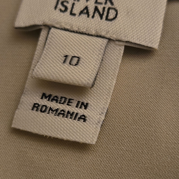 River Island Tan Drape Blouse - Picture 3 of 3